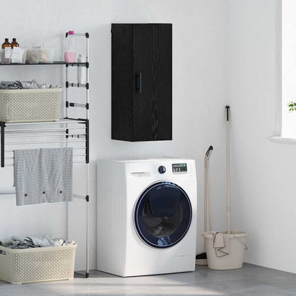 Pensile Rovere Nero 34,5 x 34 x 90 cm Legno multistrato