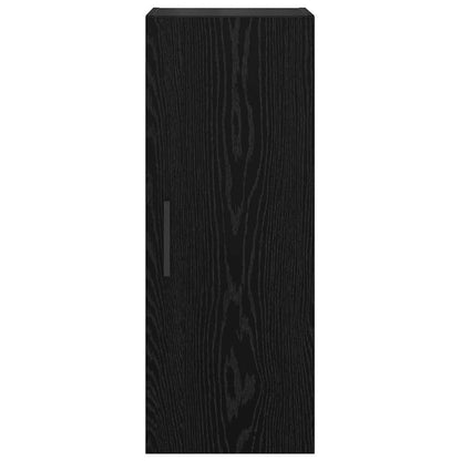 Pensile Rovere Nero 34,5 x 34 x 90 cm Legno multistrato