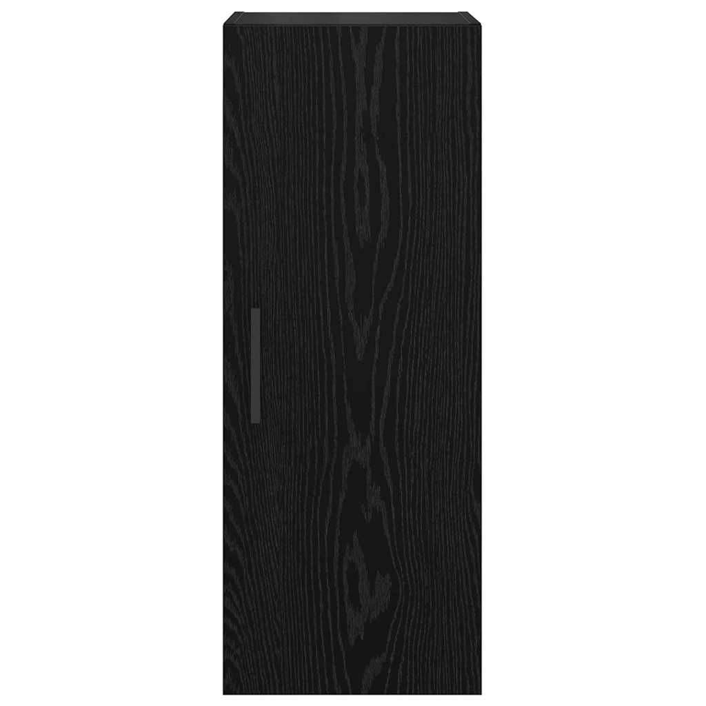 Pensile Rovere Nero 34,5 x 34 x 90 cm Legno multistrato