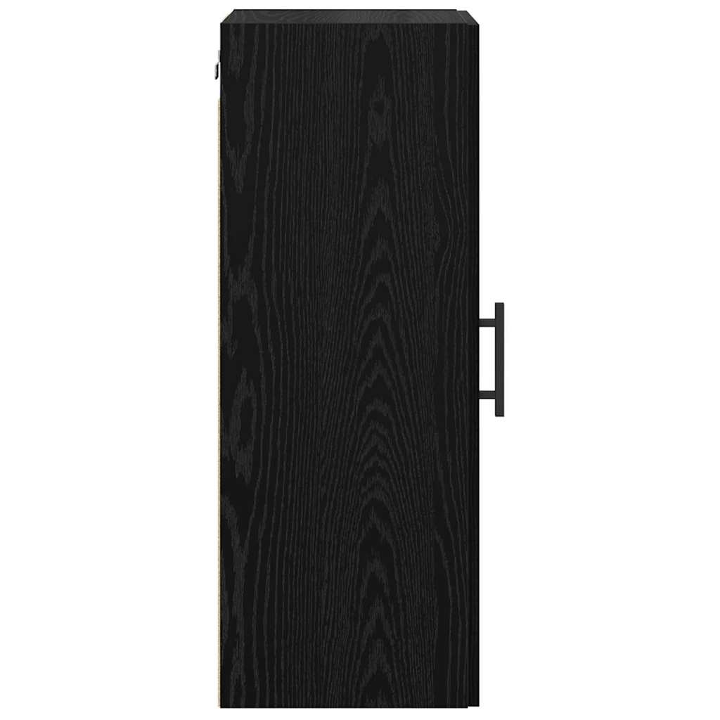 Pensile Rovere Nero 34,5 x 34 x 90 cm Legno multistrato