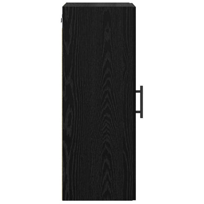 Pensile Rovere Nero 34,5 x 34 x 90 cm Legno multistrato