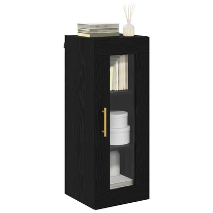 Pensile Rovere Nero 34,5 x 34 x 90 cm