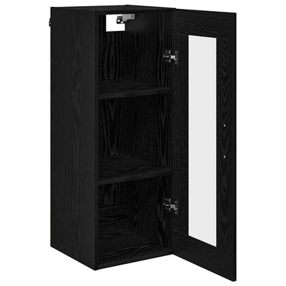 Pensile Rovere Nero 34,5 x 34 x 90 cm