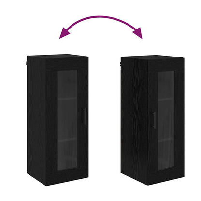 Pensile Rovere Nero 34,5 x 34 x 90 cm