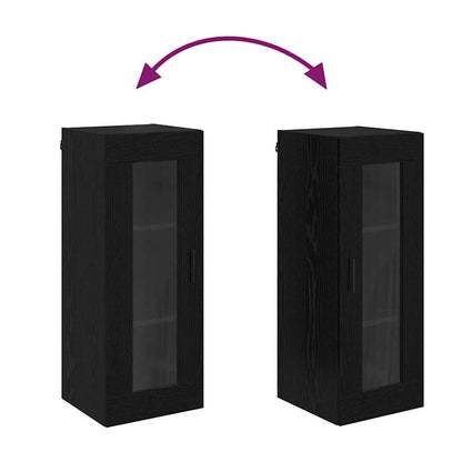 Pensile Rovere Nero 34,5 x 34 x 90 cm