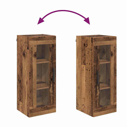 Pensile Legno vecchio 34,5 x 34 x 90 cm