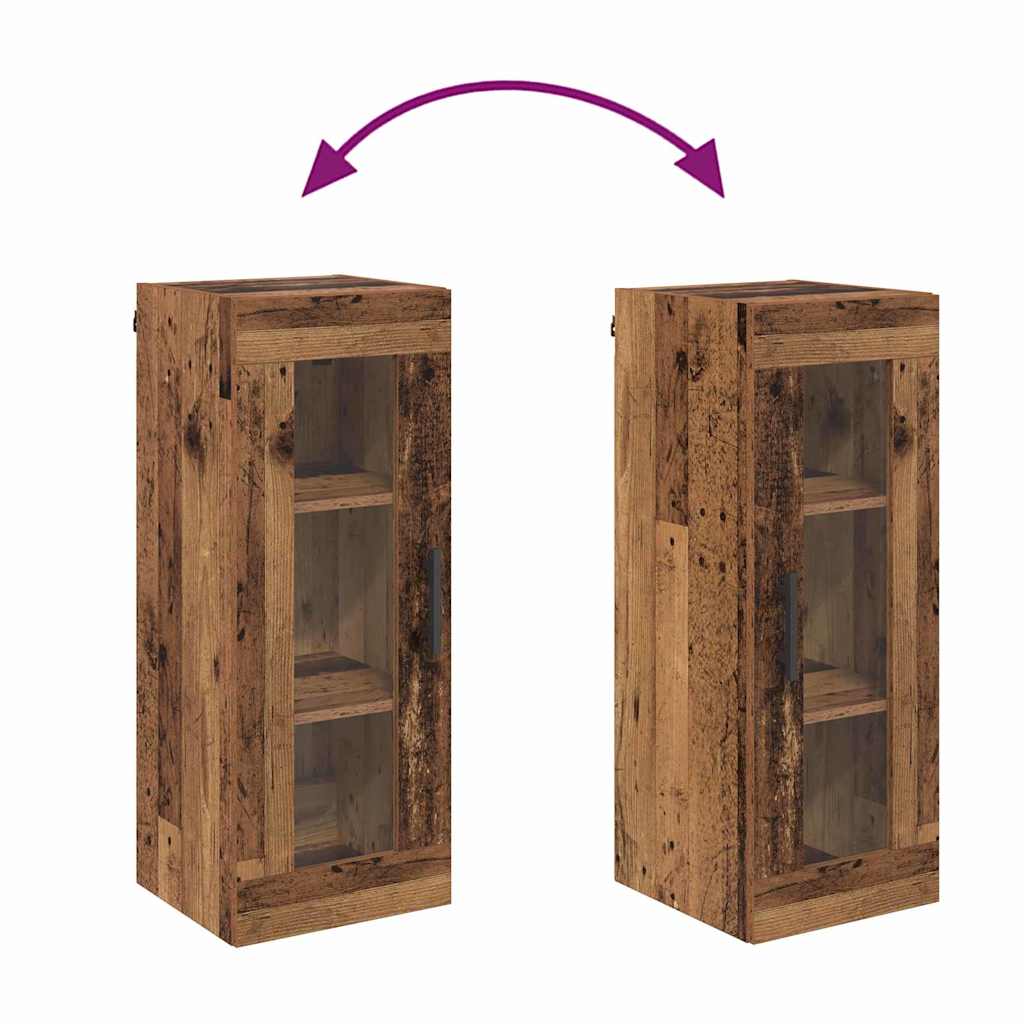 Pensile Legno vecchio 34,5 x 34 x 90 cm