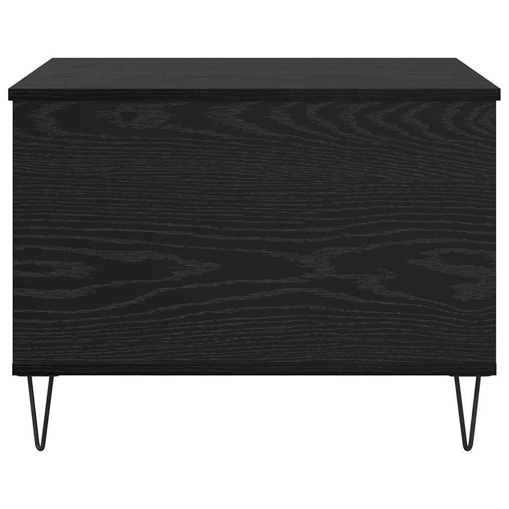 Tavolino da salotto Rovere Nero 60 x 44,5 x 45 cm