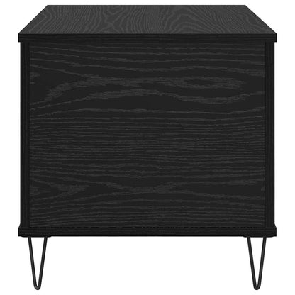 Tavolino da salotto Rovere Nero 60 x 44,5 x 45 cm