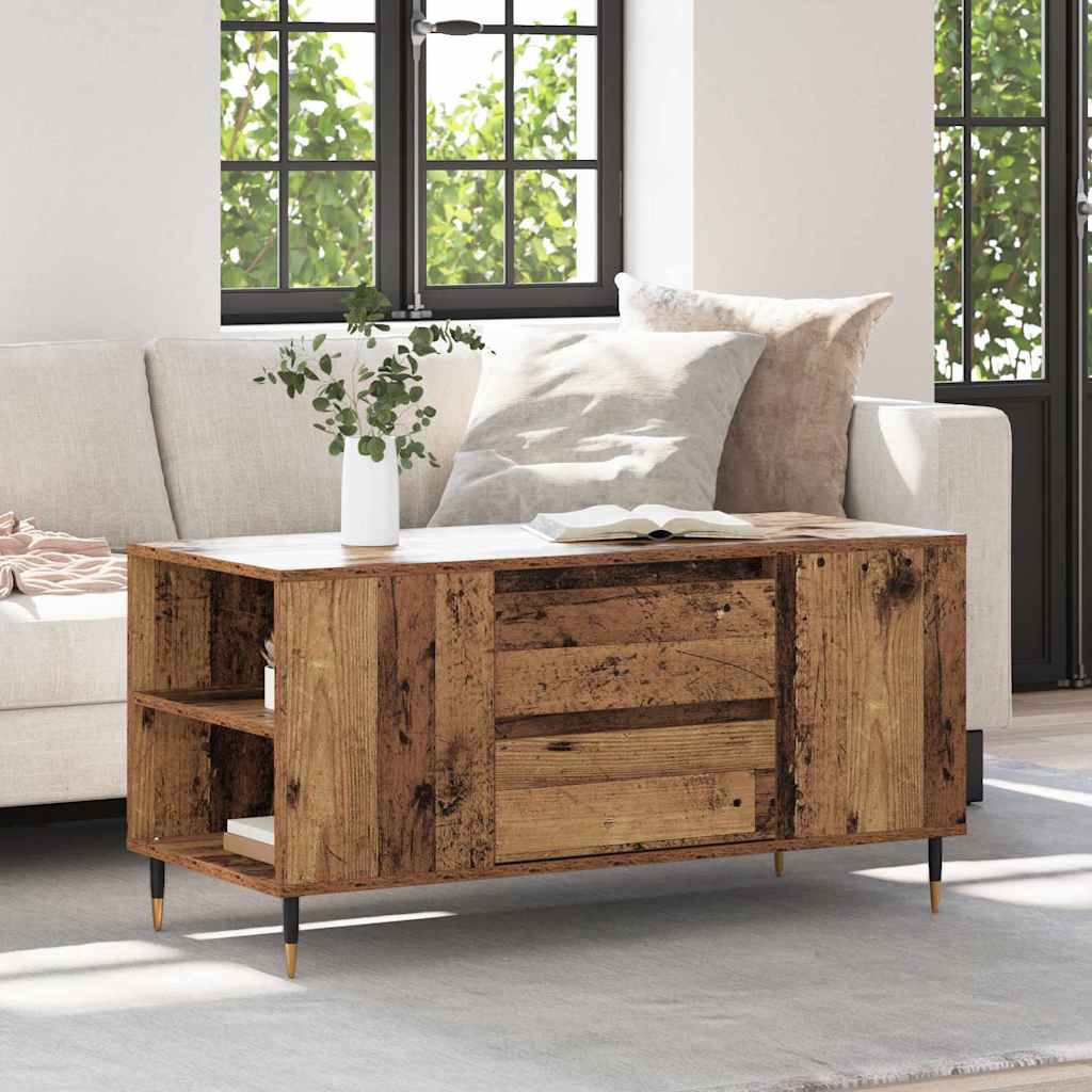 Tavolino da salotto Legno vecchio 102 x 44,5 x 50 cm