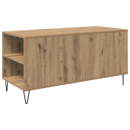Tavolino da salotto Rovere artigianale 102 x 44,5 x 50 cm | homemem39