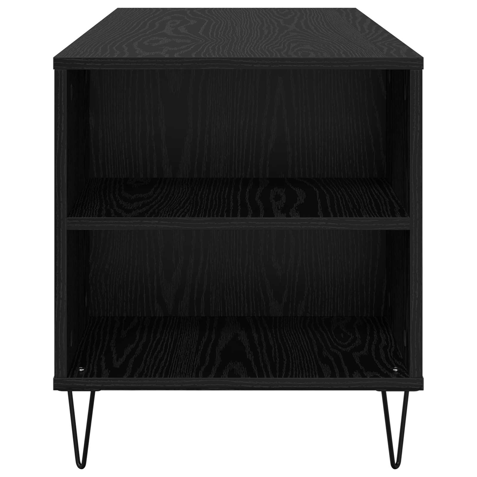 Tavolino da salotto con cassetto Rovere Nero 102 x 44,5 x 50 cm | homemem39