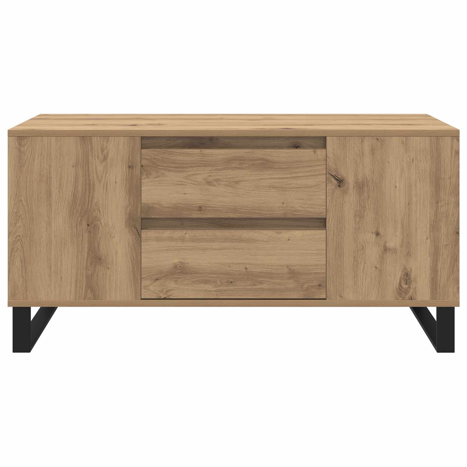 Tavolino da salotto Rovere artigianale 102 x 44,5 x 50 cm | homemem39