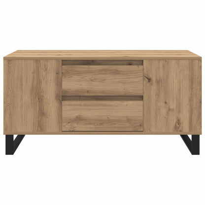 Tavolino da salotto Rovere artigianale 102 x 44,5 x 50 cm | homemem39