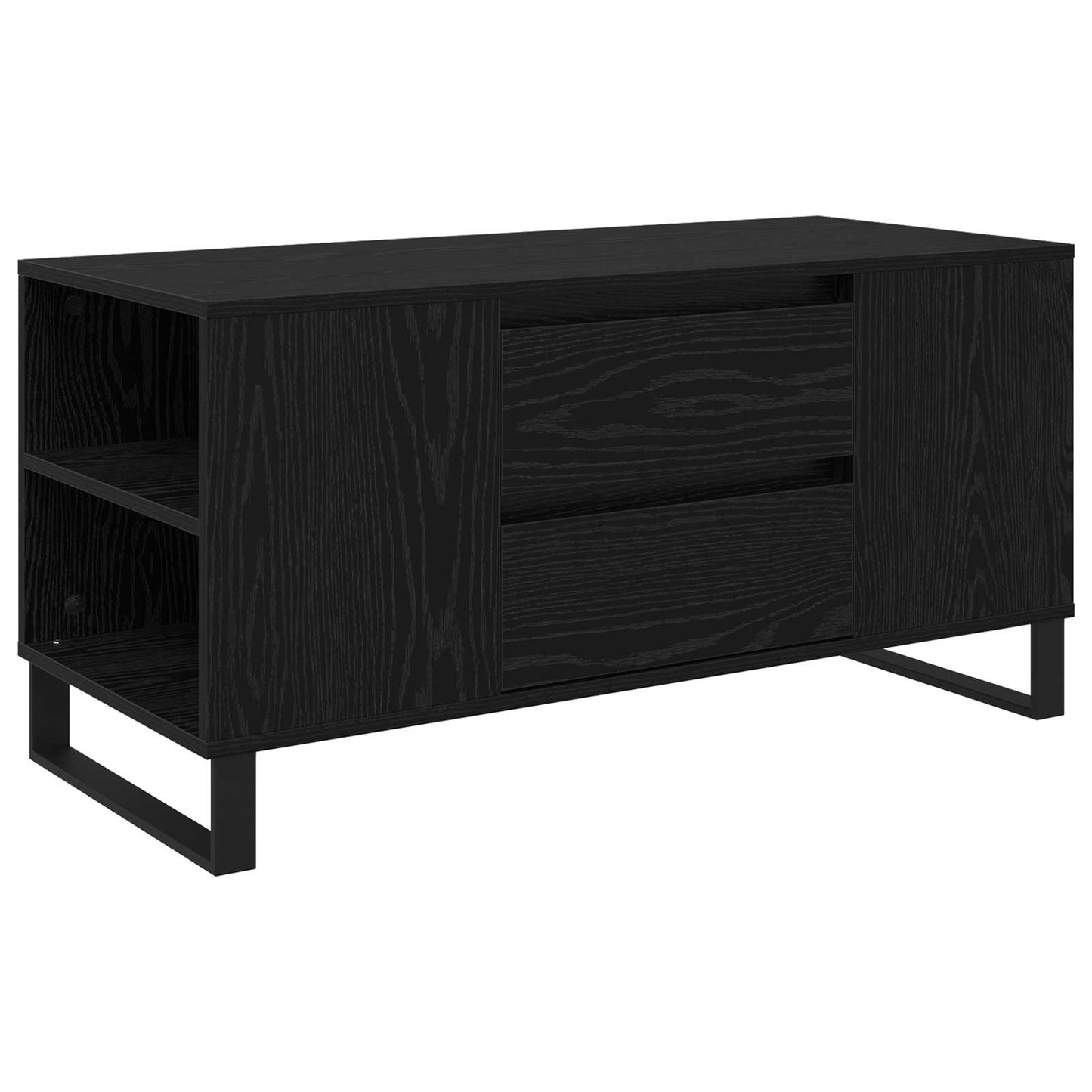 Tavolino da salotto Rovere Nero 102 x 44,5 x 50 cm | homemem39