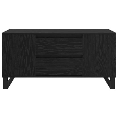 Tavolino da salotto Rovere Nero 102 x 44,5 x 50 cm