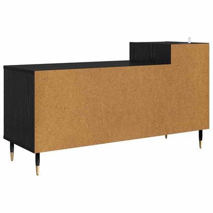 Mobile TV Rovere Nero 100 x 35 x 55 cm Legno multistrato