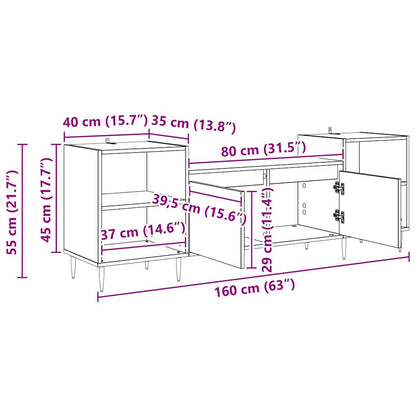 Mobile TV Legno vecchio 160 x 35 x 55 cm Legno multistrato