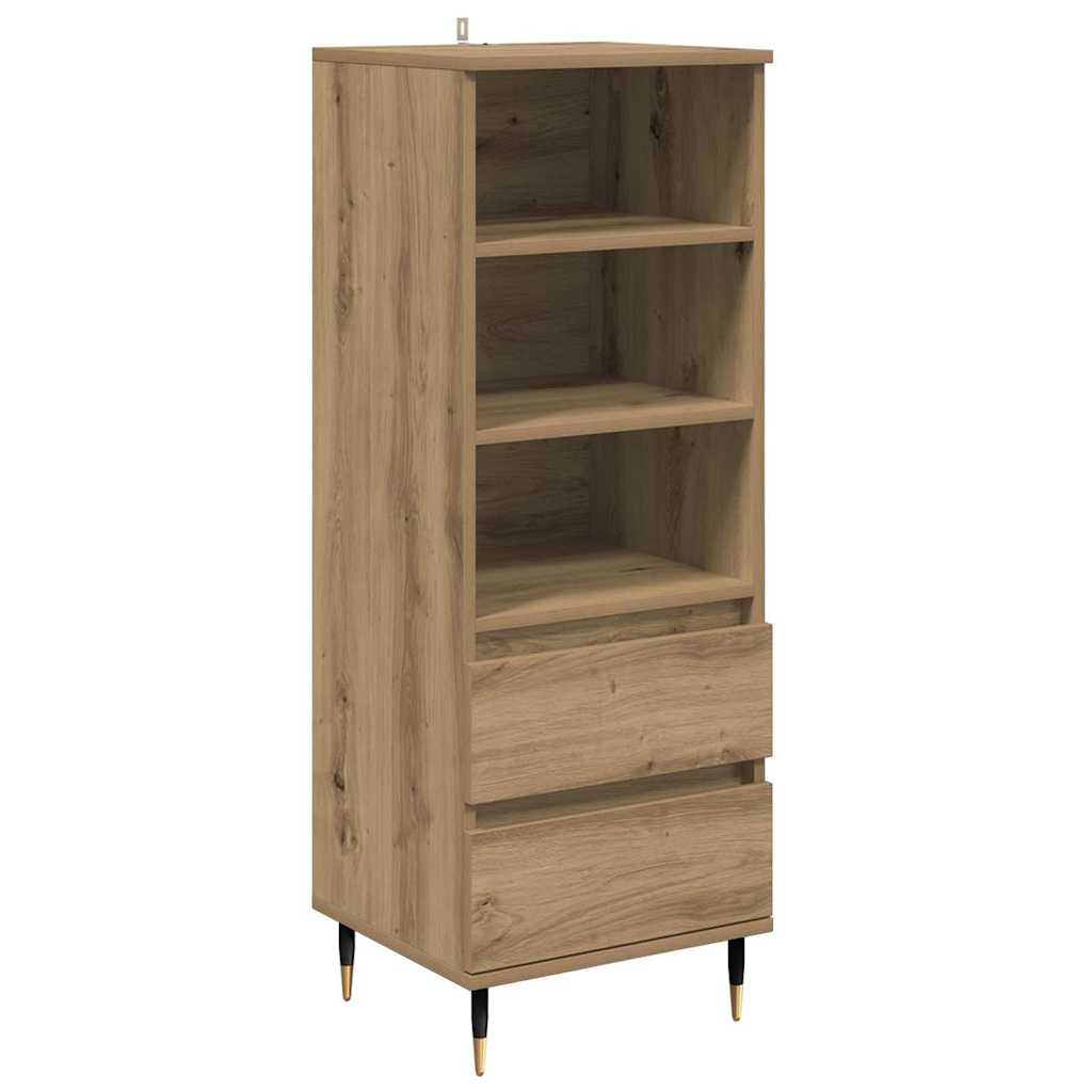 Credenza Rovere artigianale 40 x 36 x 110 cm Legno multistrato