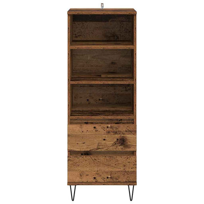Credenza Legno vecchio 40 x 36 x 110 cm Legno multistrato