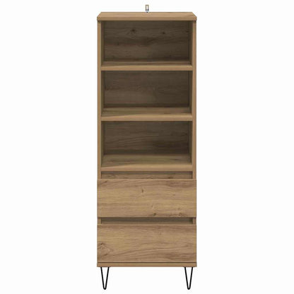 Credenza Rovere artigianale 40 x 36 x 110 cm Legno multistrato