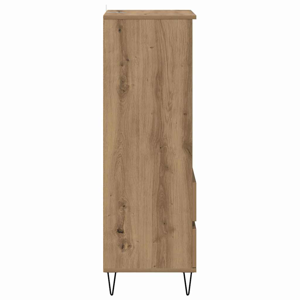 Credenza Rovere artigianale 40 x 36 x 110 cm Legno multistrato