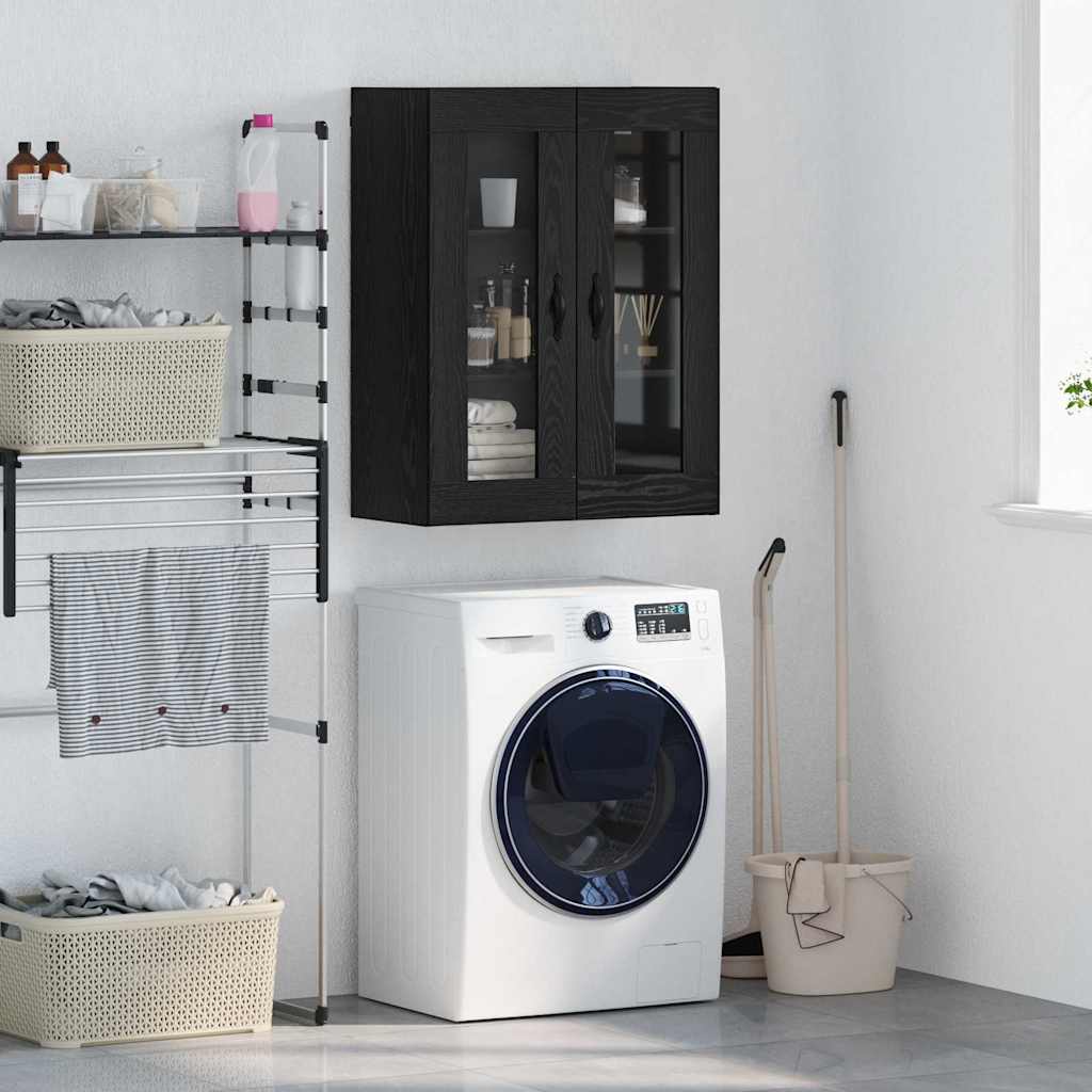 Pensile Rovere Nero 69,5 x 34 x 90 cm