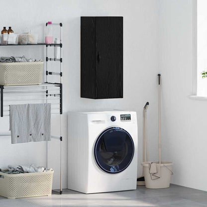 Pensile Rovere Nero 34,5 x 34 x 90 cm Legno multistrato