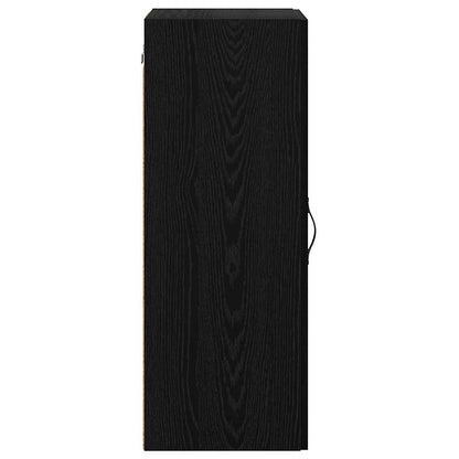 Pensile Rovere Nero 34,5 x 34 x 90 cm Legno multistrato