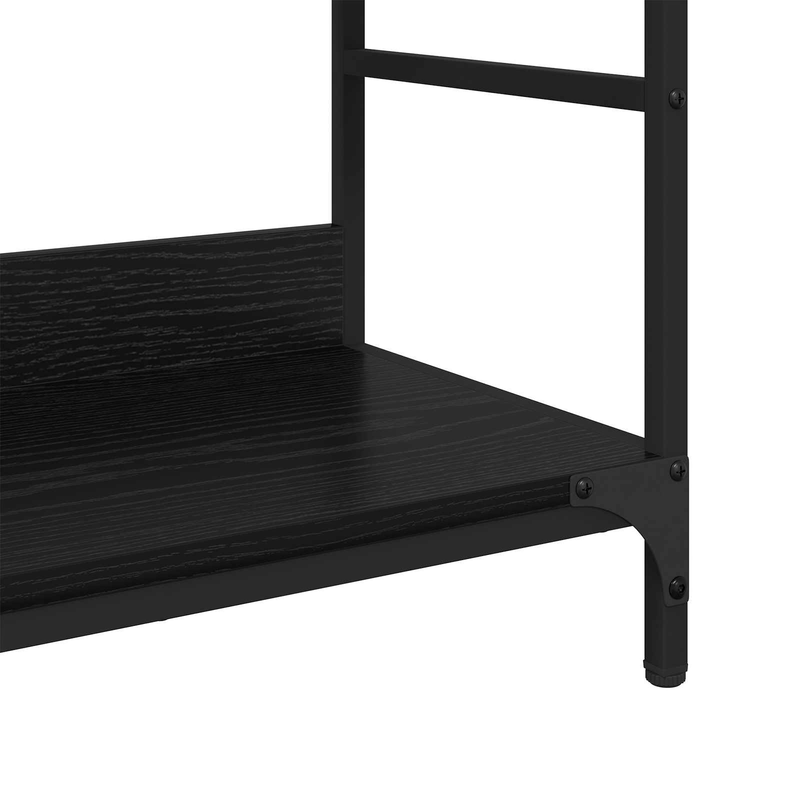 Libreria Rovere nero 78.5 x 33 x 82 cm Legno multistrato | homemem39