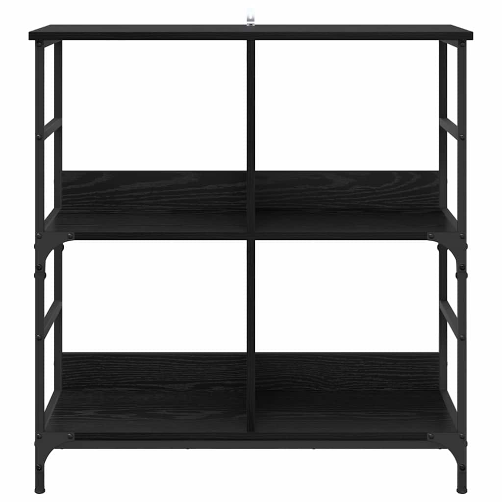 Libreria Rovere nero 78.5 x 33 x 82 cm Legno multistrato