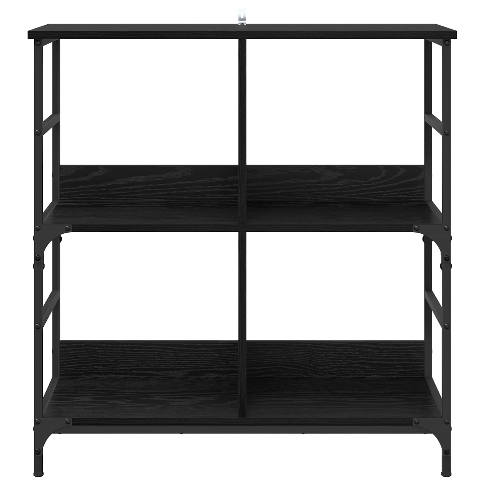 Libreria Rovere nero 78.5 x 33 x 82 cm Legno multistrato | homemem39