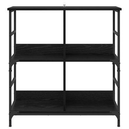 Libreria Rovere nero 78.5 x 33 x 82 cm Legno multistrato | homemem39