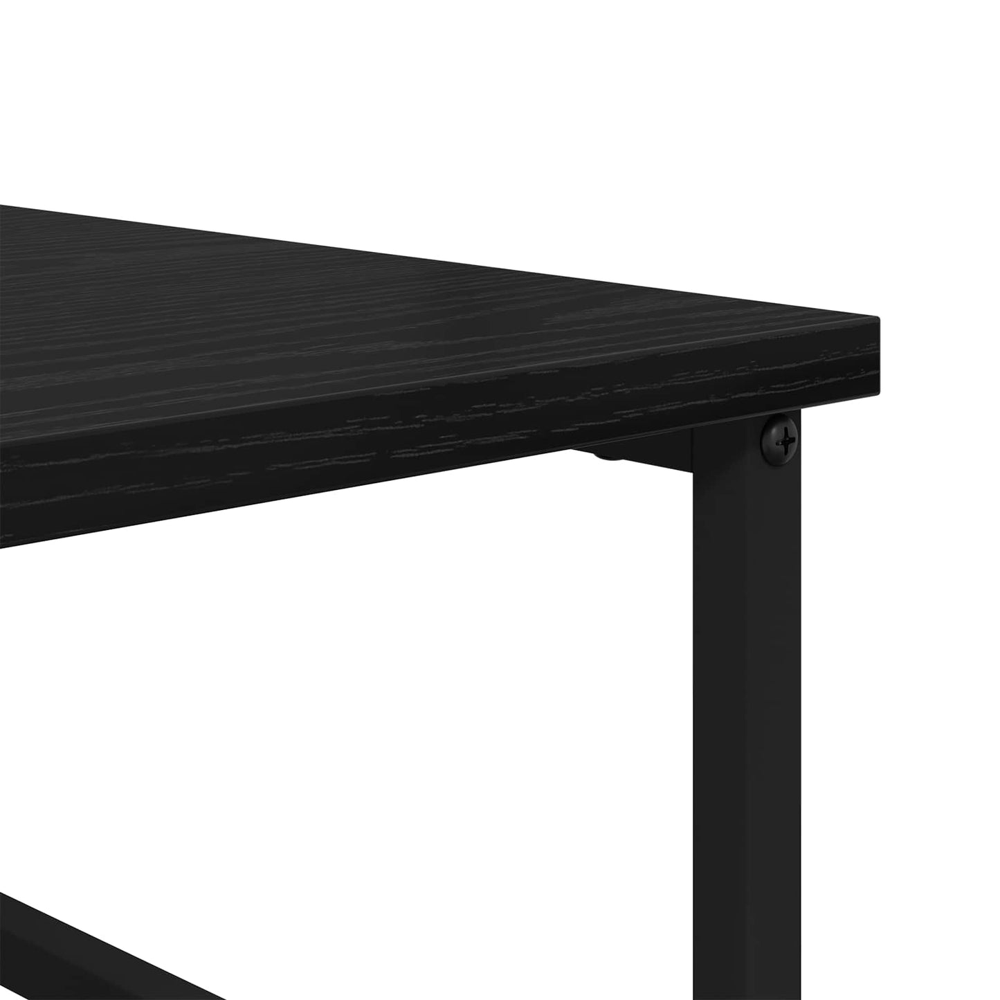 Libreria Rovere Nero 50 x 33 x 153 cm Legno multistrato | homemem39