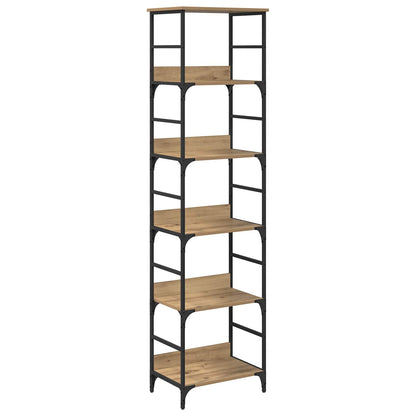 Libreria 5 livelli 50 x 33 x 188,5 cm Legno multistrato | homemem39