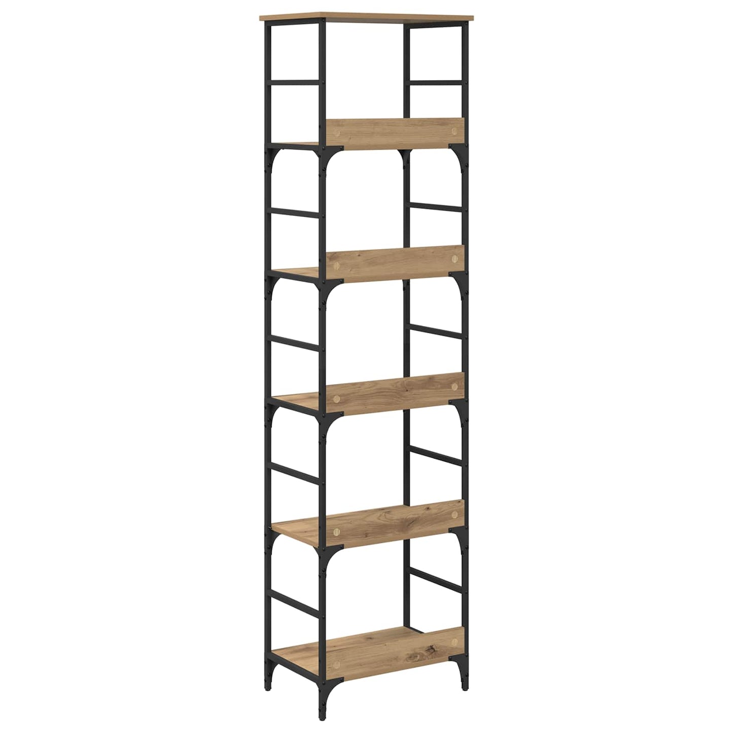 Libreria 5 livelli 50 x 33 x 188,5 cm Legno multistrato | homemem39
