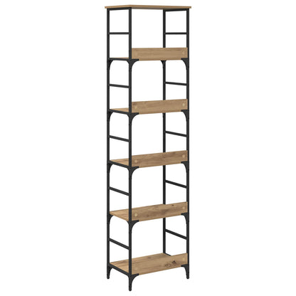 Libreria 5 livelli 50 x 33 x 188,5 cm Legno multistrato | homemem39