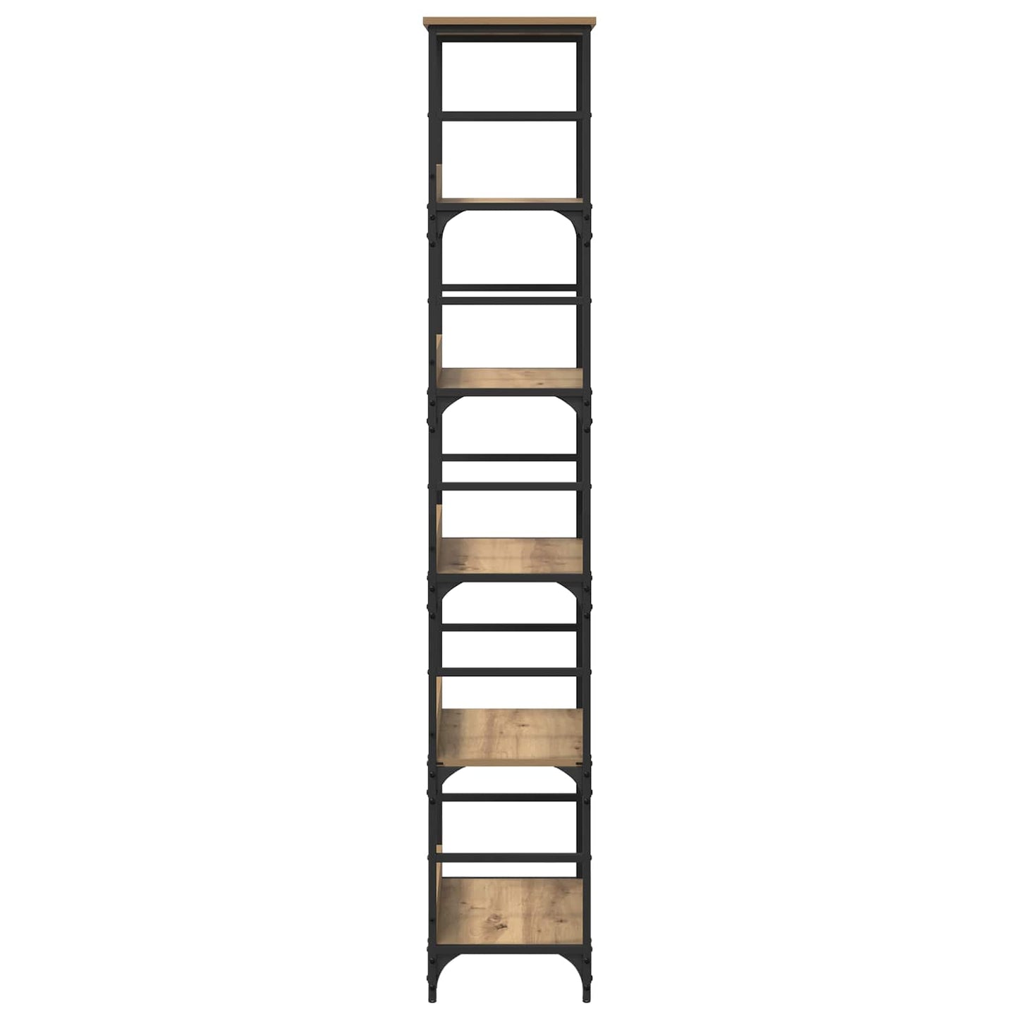 Libreria 5 livelli 50 x 33 x 188,5 cm Legno multistrato | homemem39