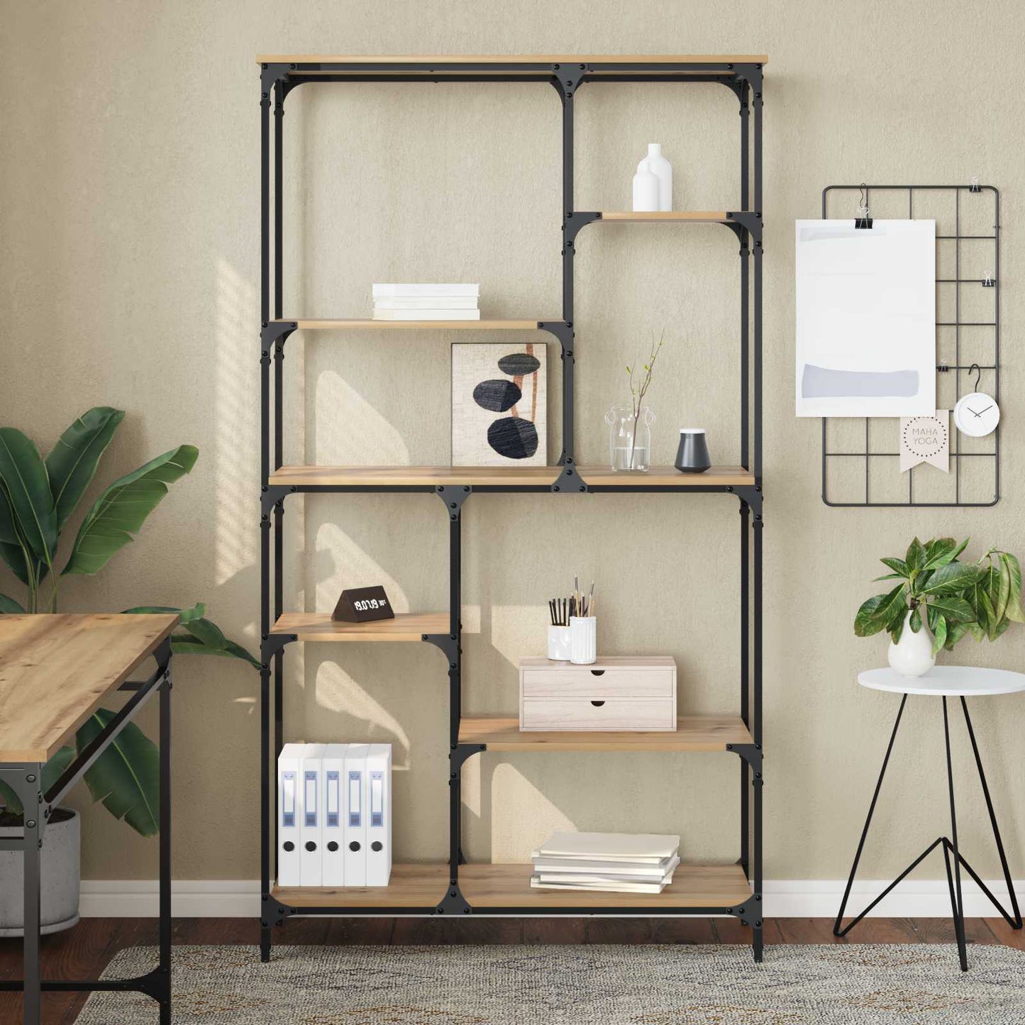 Libreria 5 livelli 99 x 35,5 x 176 cm Legno multistrato | homemem39