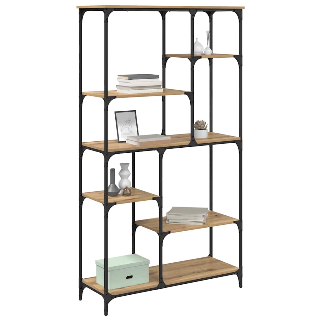 Libreria Rovere artigianale 99 x 35,5 x 176 cm