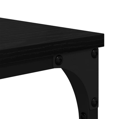 Libreria Rovere Nero 99 x 35,5 x 176 cm Legno multistrato | homemem39