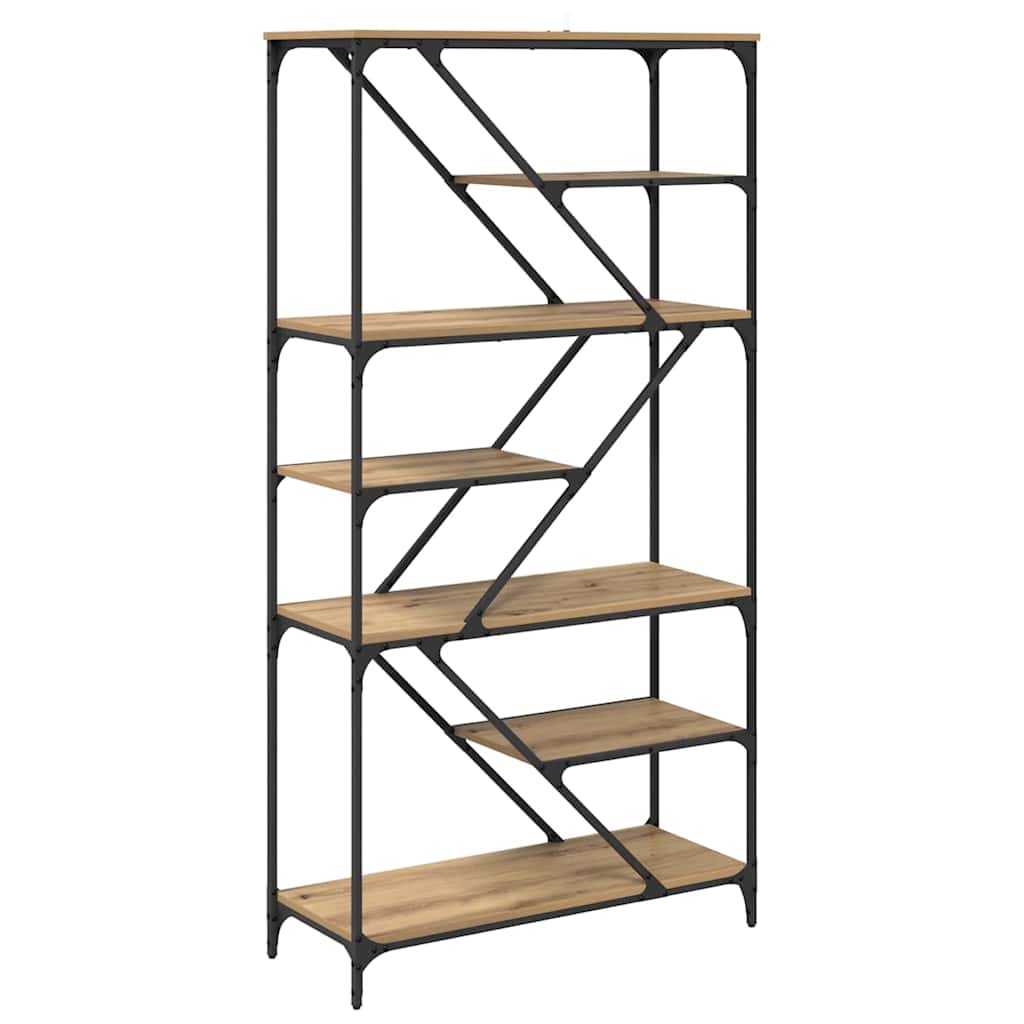 Libreria Rovere artigianale 91 x 36 x 176 cm Legno multistrato