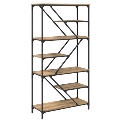 Libreria Rovere artigianale 91 x 36 x 176 cm Legno multistrato