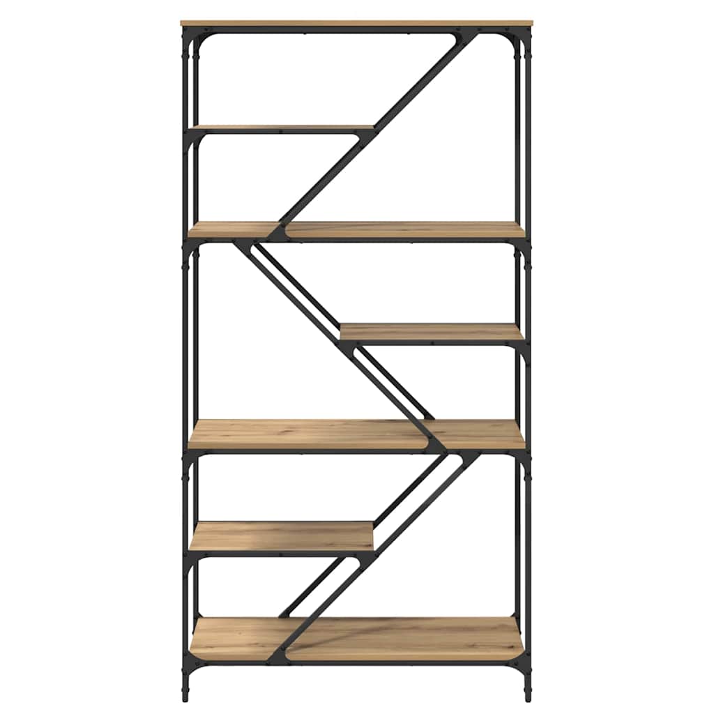 Libreria Rovere artigianale 91 x 36 x 176 cm Legno multistrato