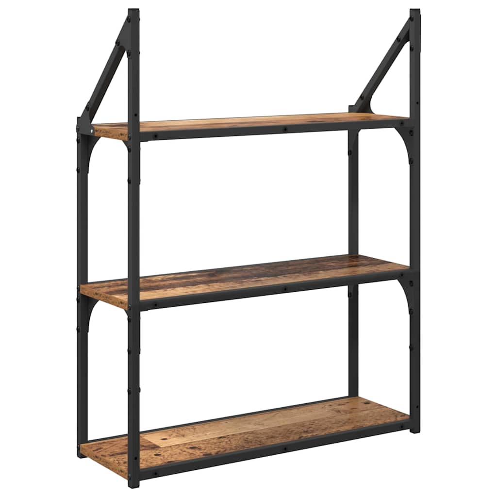 Scaffale da parete Legno vecchio 60 x 21 x 78,5 cm