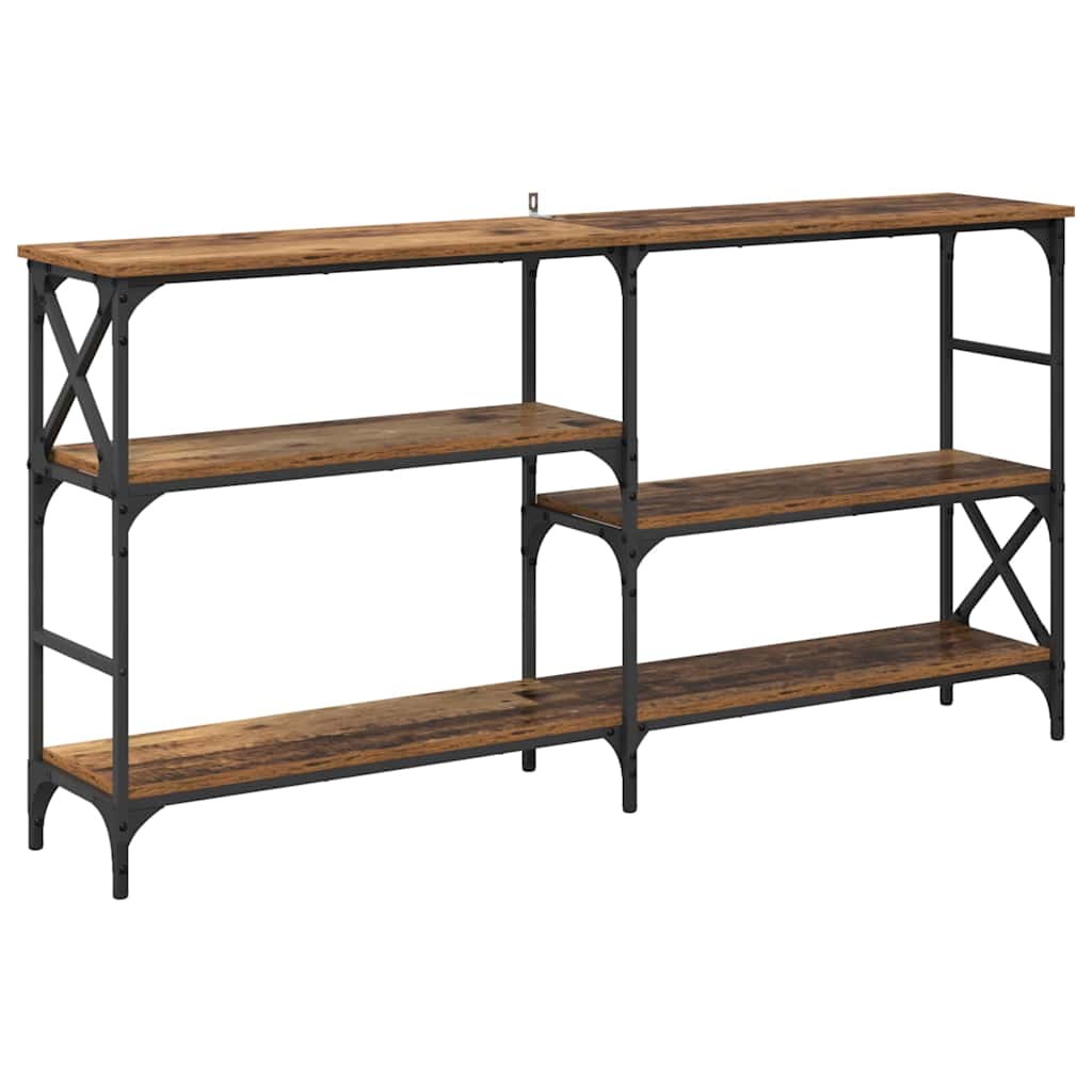 Tavolo consolle Legno vecchio 150 x 29 x 76,5 cm