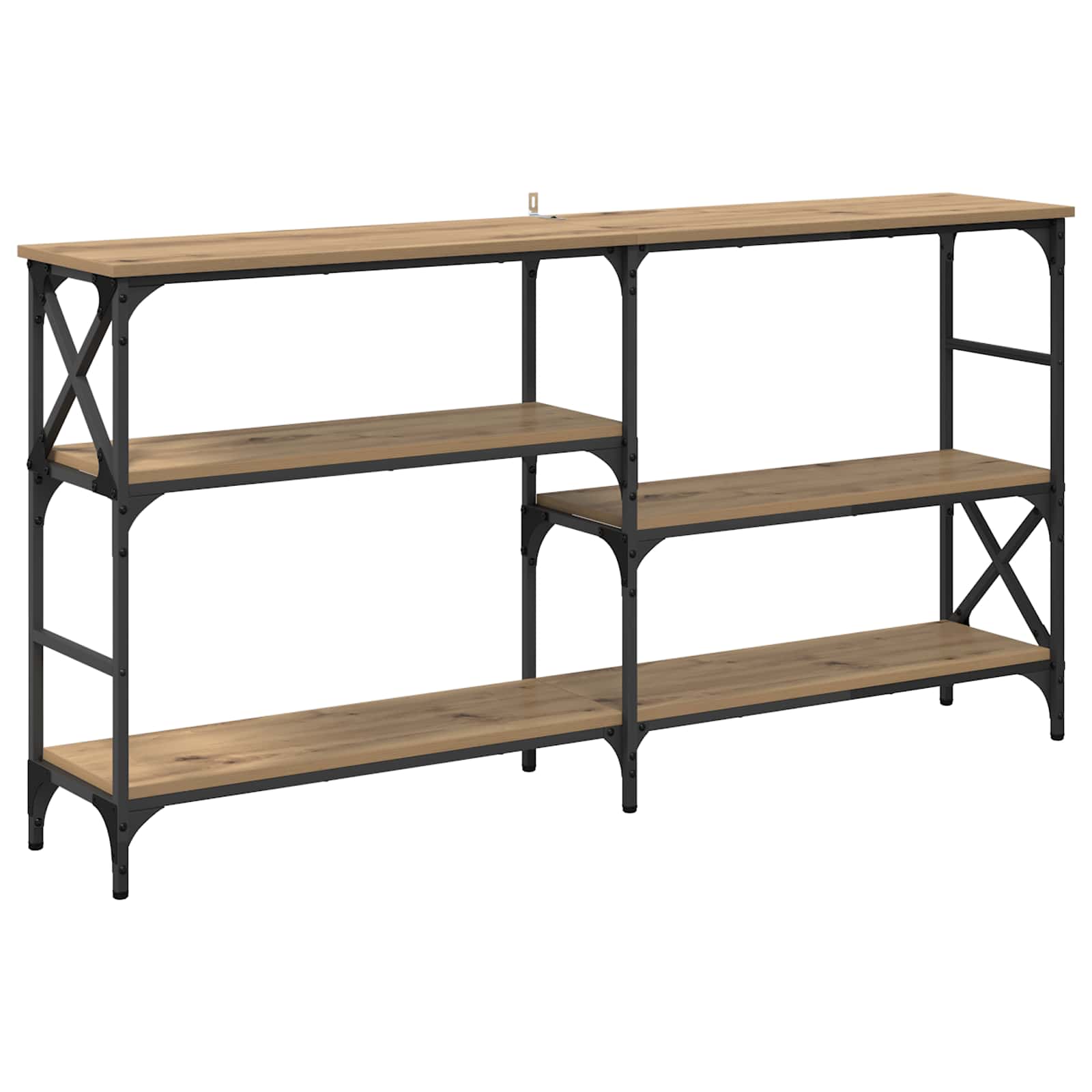 Tavolo consolle Rovere artigianale 150 x 29 x 76,5 cm | homemem39