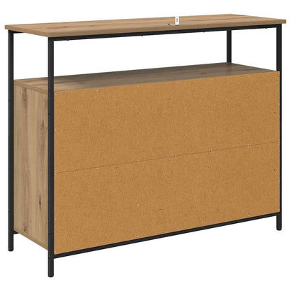 Credenza Rovere artigianale 100 x 35 x 80 cm Legno multistrato