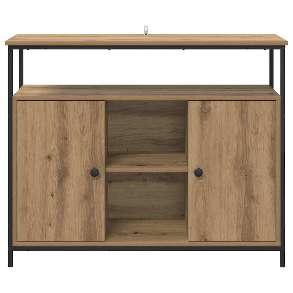 Credenza Rovere artigianale 100 x 35 x 80 cm Legno multistrato