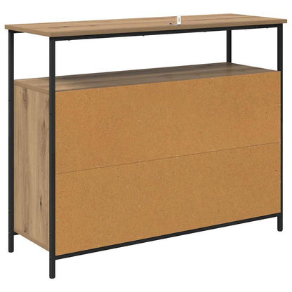 Credenza Rovere artigianale 100 x 35 x 80 cm Legno multistrato